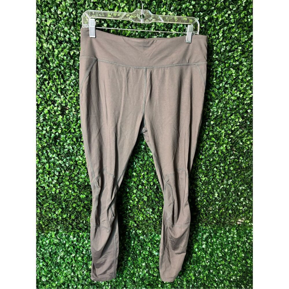 Tommie Copper leggings with knee support slate XL